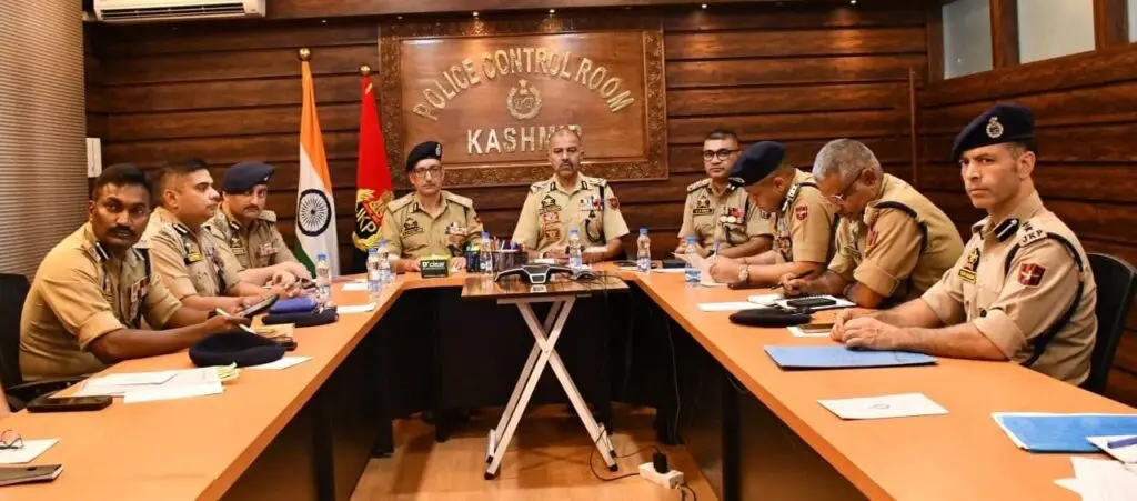 J&K DGP Nalin Prabhat reviews security ahead of Independence Day