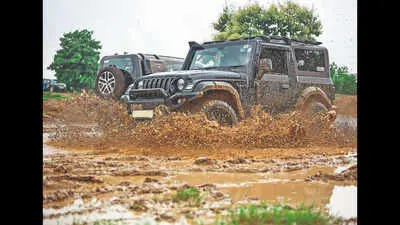 NCR SUV owners test vehicles on monsoon dirt trails