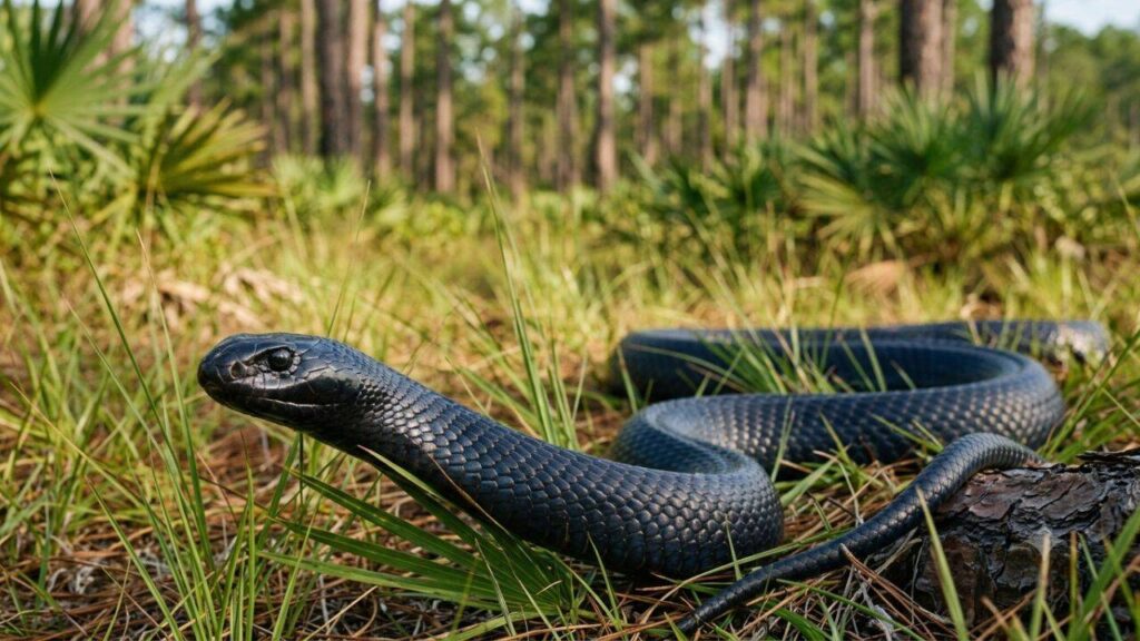 42 Eastern Indigo Snakes Released in Florida and Alabama