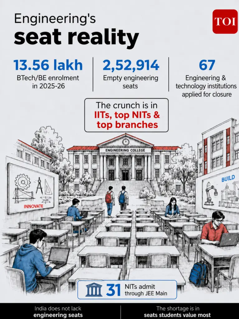 82 students fight for each IIT seat as exam leak reignites anger