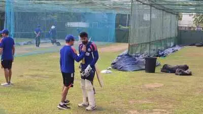 Kuldeep Yadav absent from practice, Saransh Jain set for Test debut