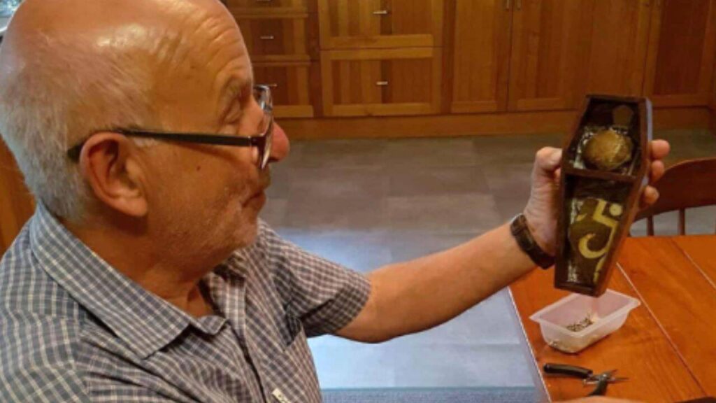 Glastonbury Abbey relics returned 70 years after schoolboy’s theft