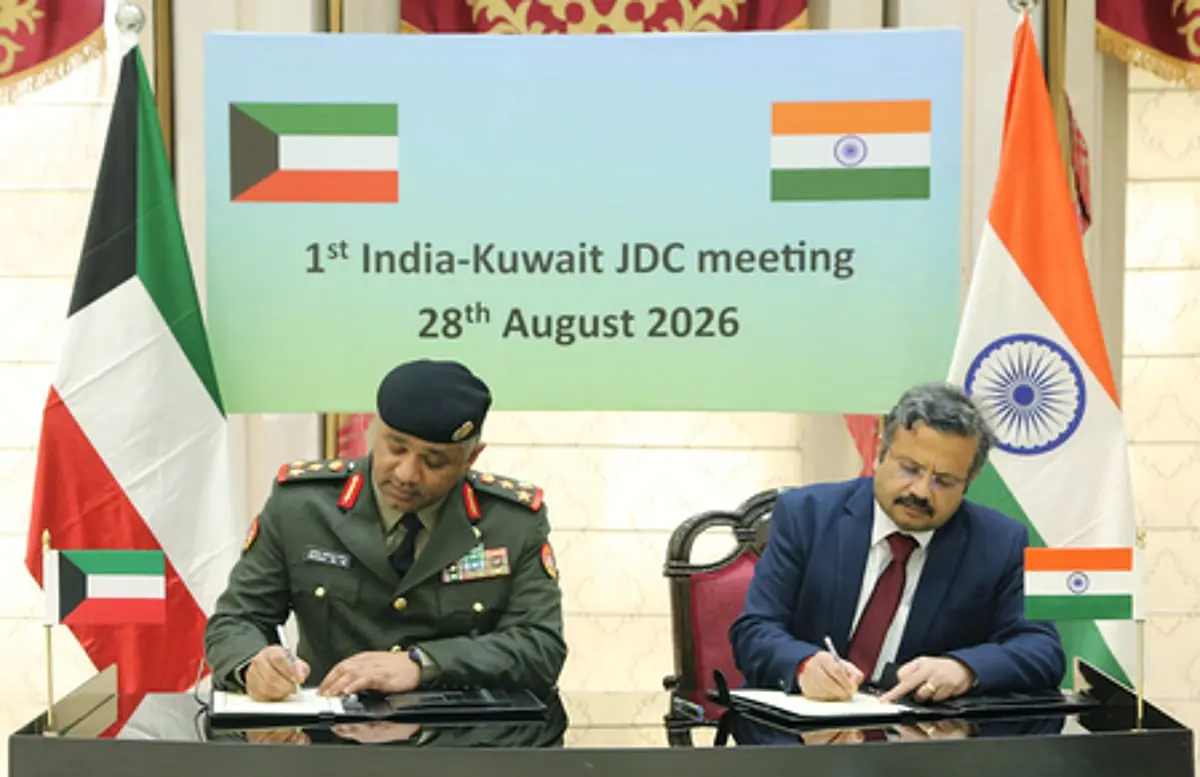 India and Kuwait hold first defence committee meeting