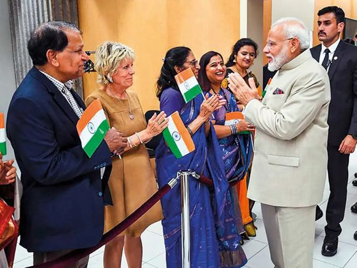 1.3 billion Indians began development journey, Modi tells Dubai diaspora