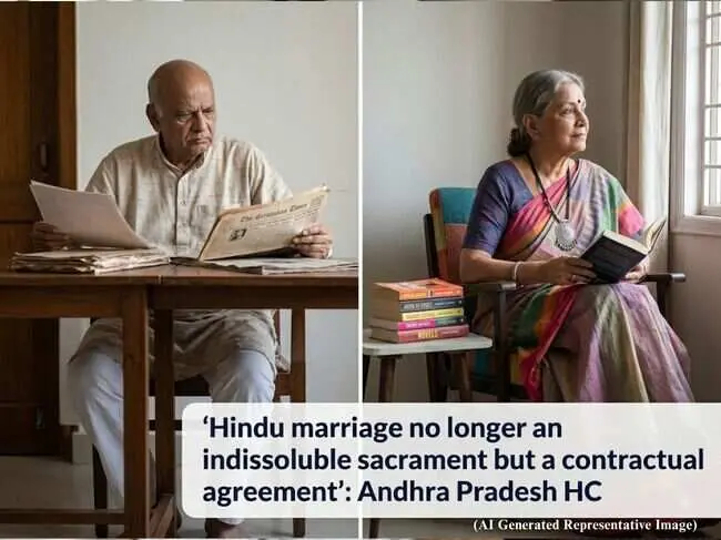 Hindu marriage now contractual, not indissoluble sacrament: Andhra HC