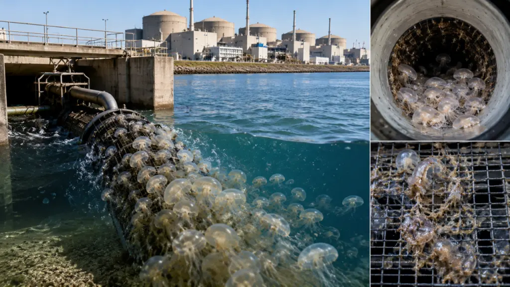 Jellyfish swarm shuts three reactors at France’s Gravelines plant