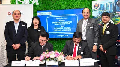 ICAI and Singapore's ISCA discuss MRA, AI cooperation for CAs