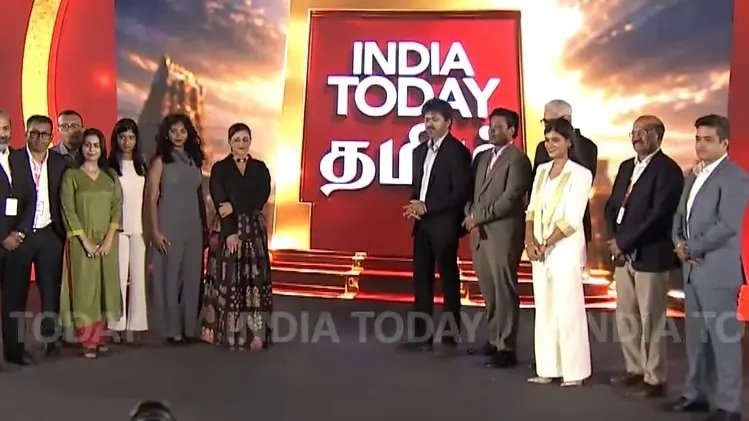 Vijay launches India Today Tamil channel, marks 100 days in office
