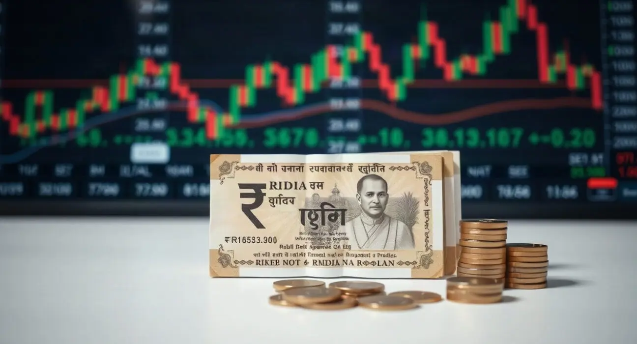 Rupee edges up on RBI intervention, oil risks remain