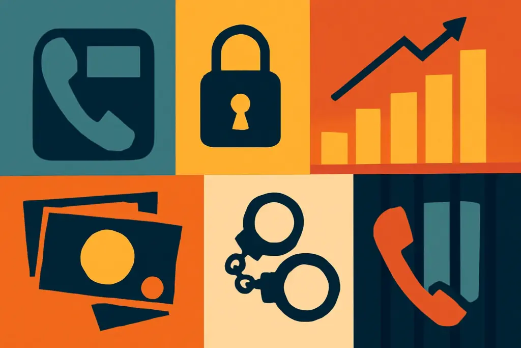 Illustration: Instagram stock scam: fraudsters arrested, phones and passports seized