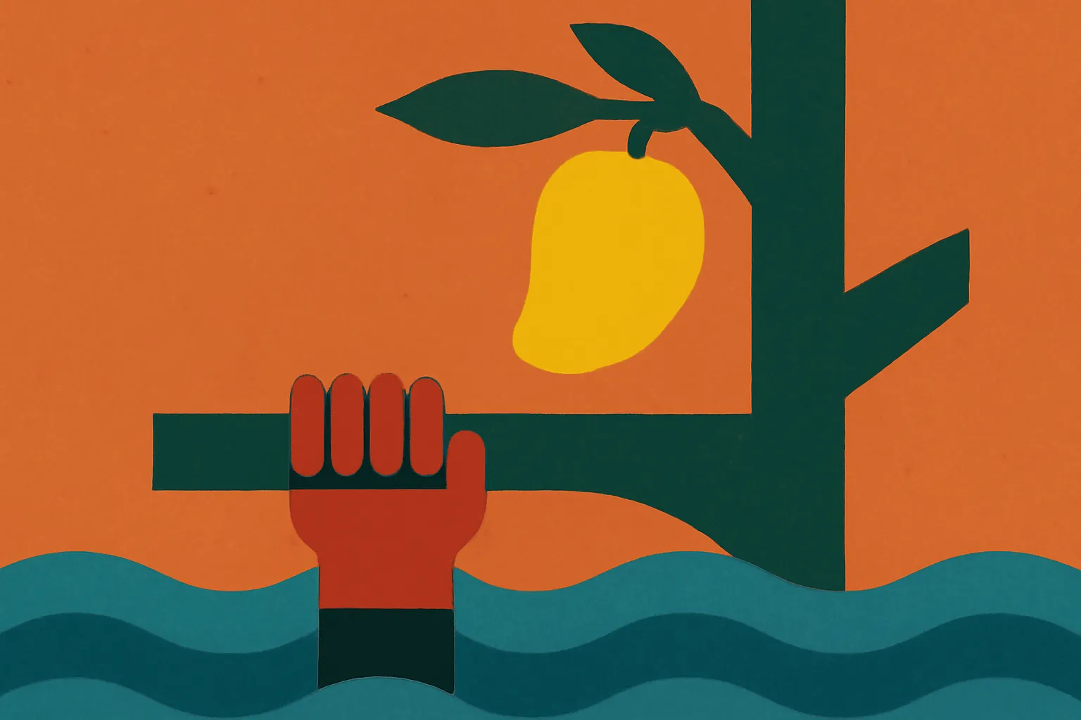 Nepali labourer survives flood by clinging to mango tree