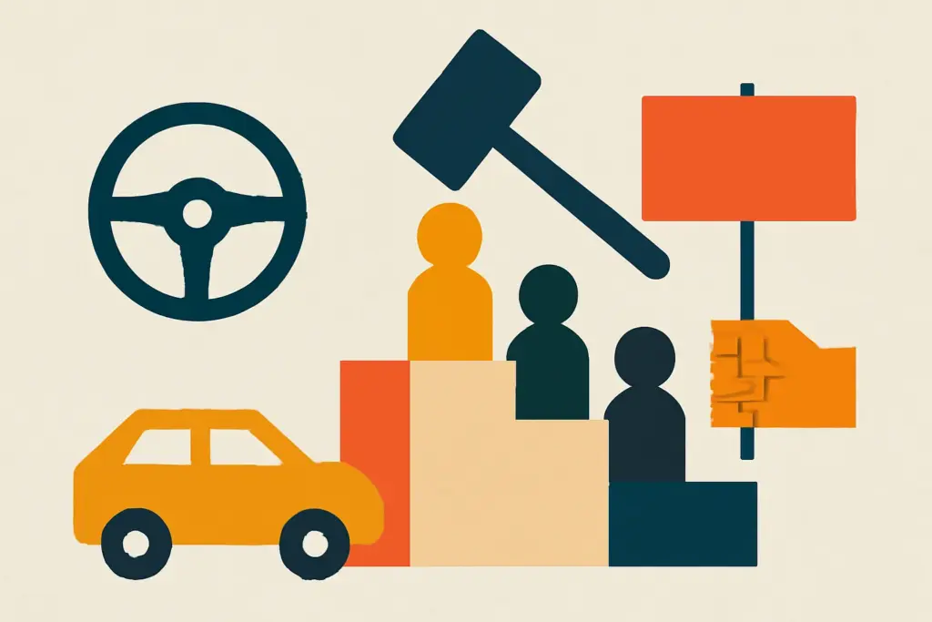 Illustration: PSC driver rank holders protest in Thiruvananthapuram