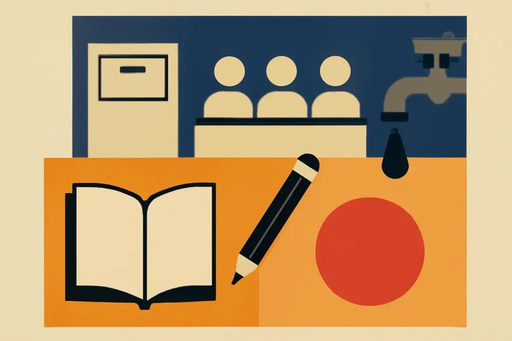 Illustration: Karnataka cabinet sets up student panel amid exam leak crisis