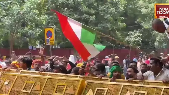 Delhi Police detain anti-reservation protesters at Jantar Mantar