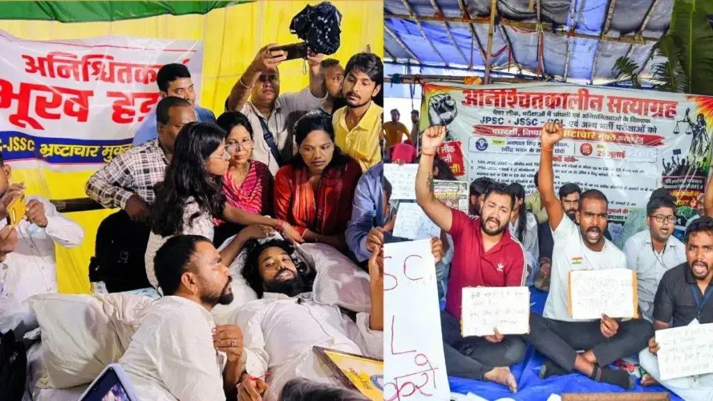 Jharkhand government holds talks with JPSC-JSSC protesters as police book 600