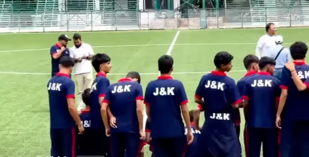 J&K junior boys football team leaves for Dr. B.C. Roy Trophy