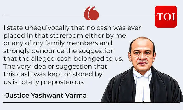 Parliamentary panel finds charges proved against ex-judge Yashwant Varma