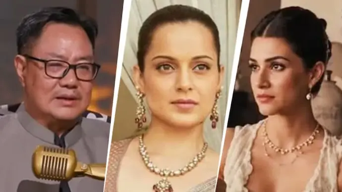 Rijiju defends Kangana's right to criticise Kriti Sanon's attire