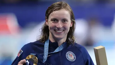 Katie Ledecky wins first home-soil international medal at Pan Pacs