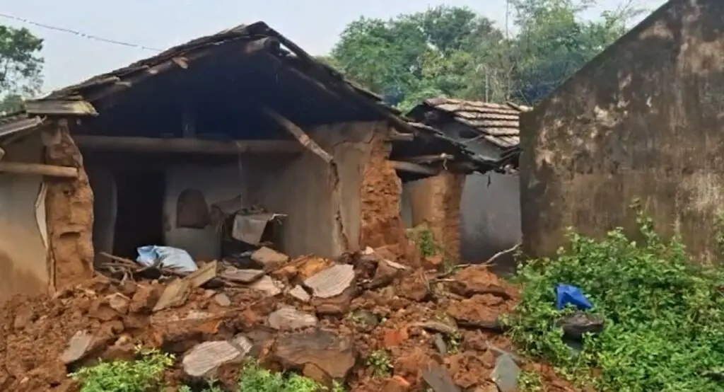 Heavy rains damage over 60 homes in Odisha's Keonjhar