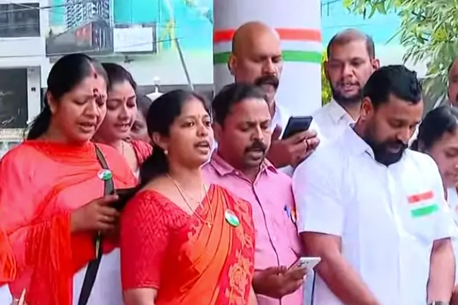 Vande Mataram row erupts at Congress event, Kozhikode function