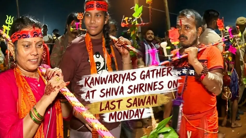Devotees throng Shiva temples across Odisha on last Sawan Monday