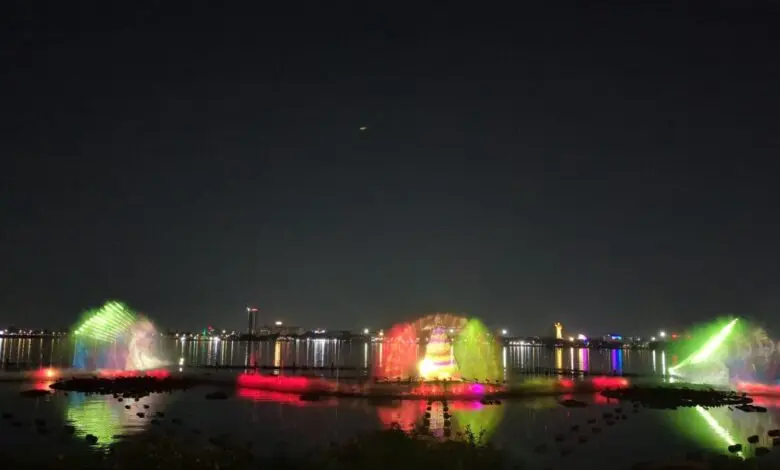Hyderabad Sanjeevaiah Park laser show opens at Rs 49.65 crore cost