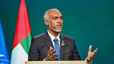 Maldives president urges island states to be 'labs of innovation'