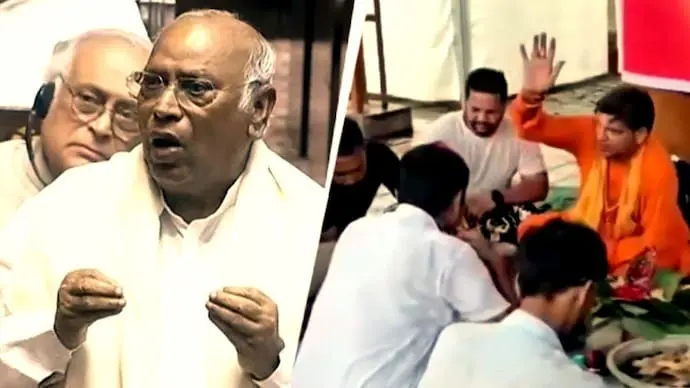 Parliament erupts over 'shuddhikaran' after Kharge rally