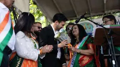 New York's Indian-origin mayor Zohran Mamdani leads India Day parade