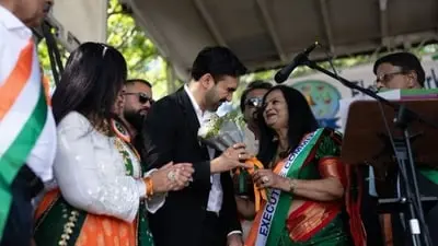 New York's Indian-origin mayor Zohran Mamdani leads India Day parade