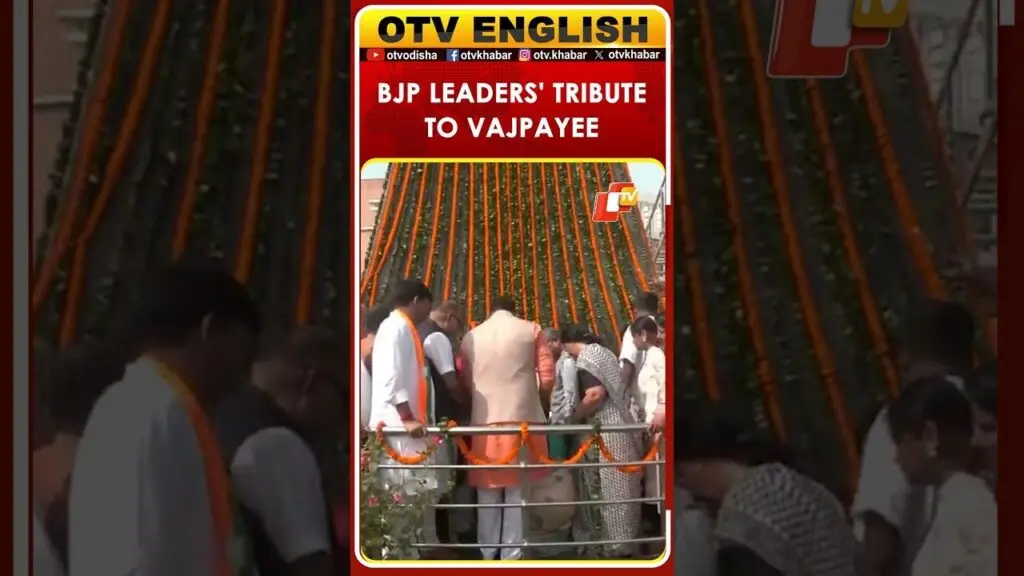 PM Modi, President Murmu, VP Radhakrishnan at Vajpayee prayer meet