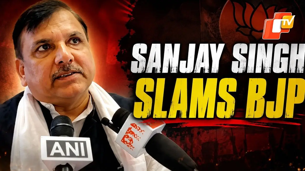 Sanjay Singh alleges BJP got Satyendar Jain arrested