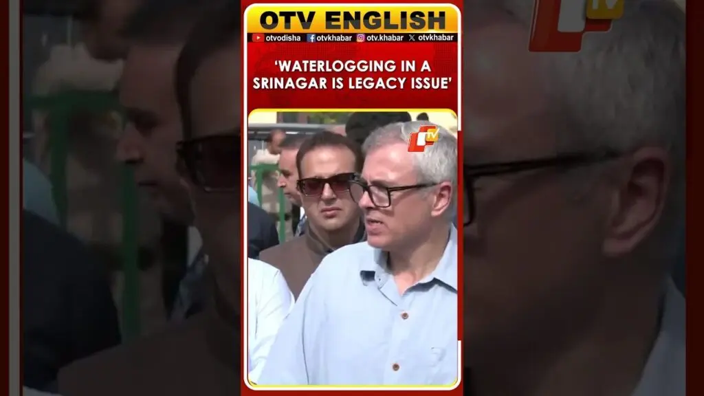 Omar Abdullah calls Srinagar waterlogging a 'legacy issue'