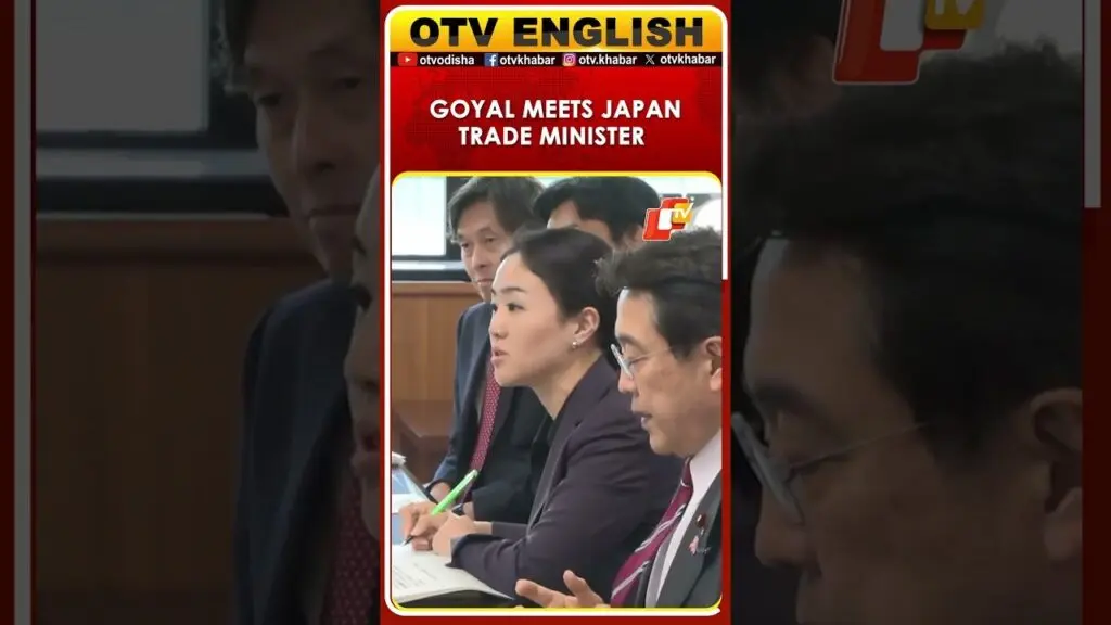 Piyush Goyal Meets Japan Trade Minister in Tokyo