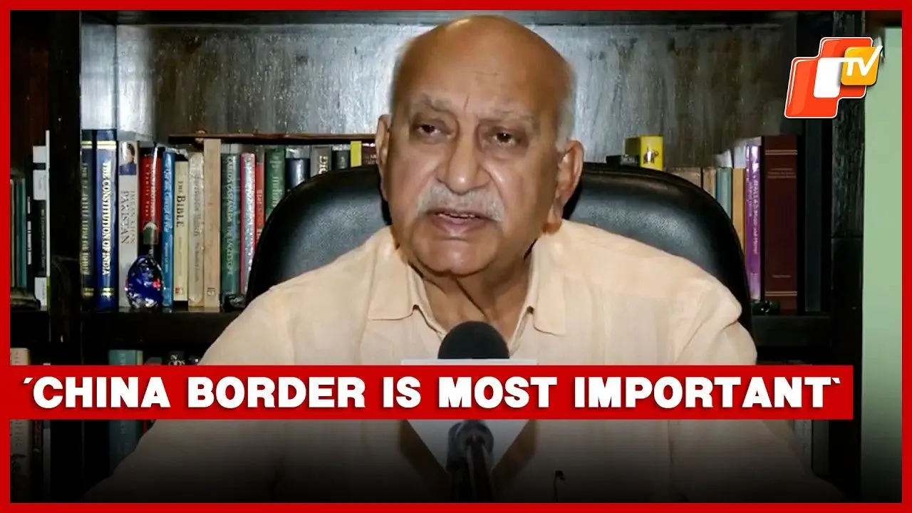 MJ Akbar warns ruinous conflict risk in India-China border talks