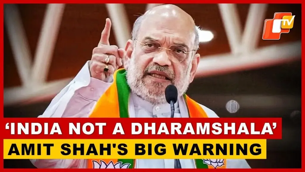 India is not a dharamshala, says Amit Shah on infiltration