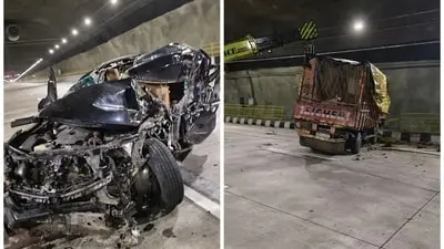 Man dies as SUV crashes into tempo in Mumbai-Pune tunnel