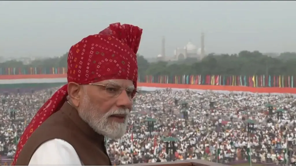 PM Modi announces AI training for 1 crore youth in I-Day speech