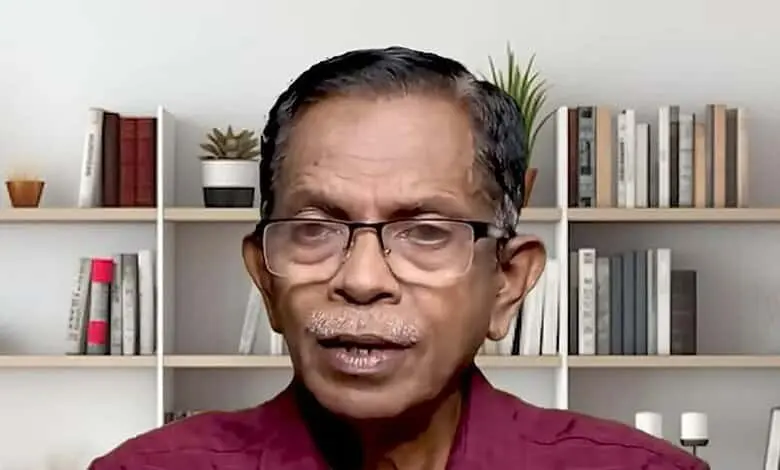 TG Mohandas arrested over NEET protest rape remark