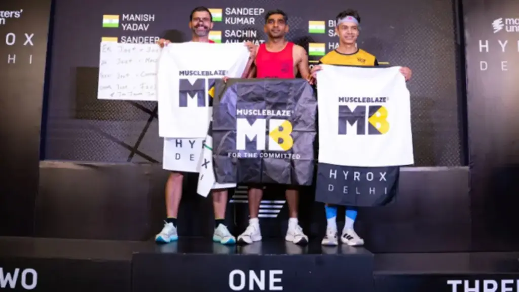 MuscleBlaze Athletes Win 42 Podiums at HYROX Delhi