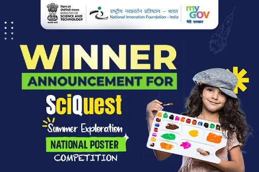 DST announces winners of SciQuest poster contest for students