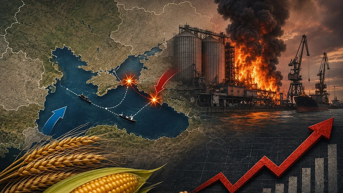 Ukraine war and European drought push global food prices up