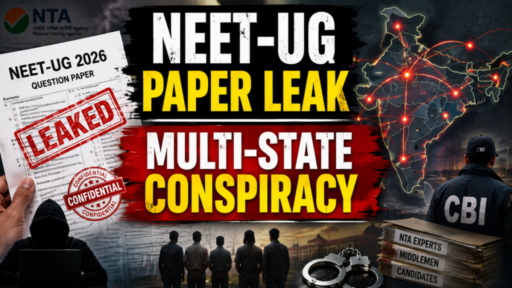 CBI Chargesheets 13 Over Alleged NEET-UG 2026 Paper Leak