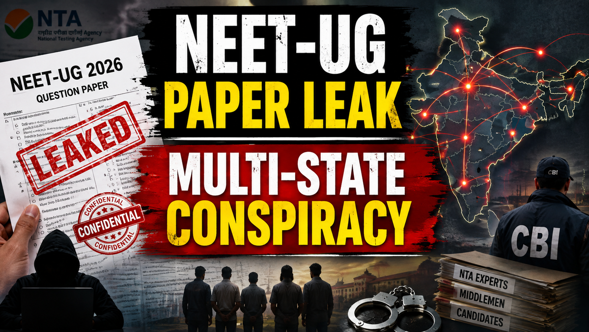 CBI chargesheets 13 over alleged NEET-UG 2026 paper leak