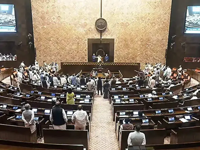 Rajya Sabha stalled as Opposition seeks Shah statement on pellet guns