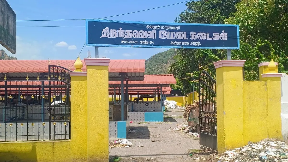 Vellore market empty despite Rs 37.5 lakh facelift, rent cut