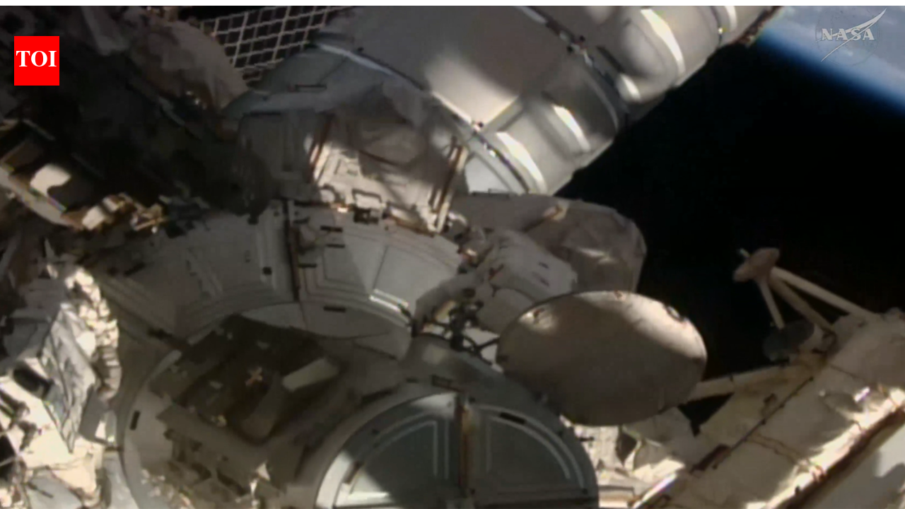 Anil Menon Set for First Spacewalk Outside International Space Station