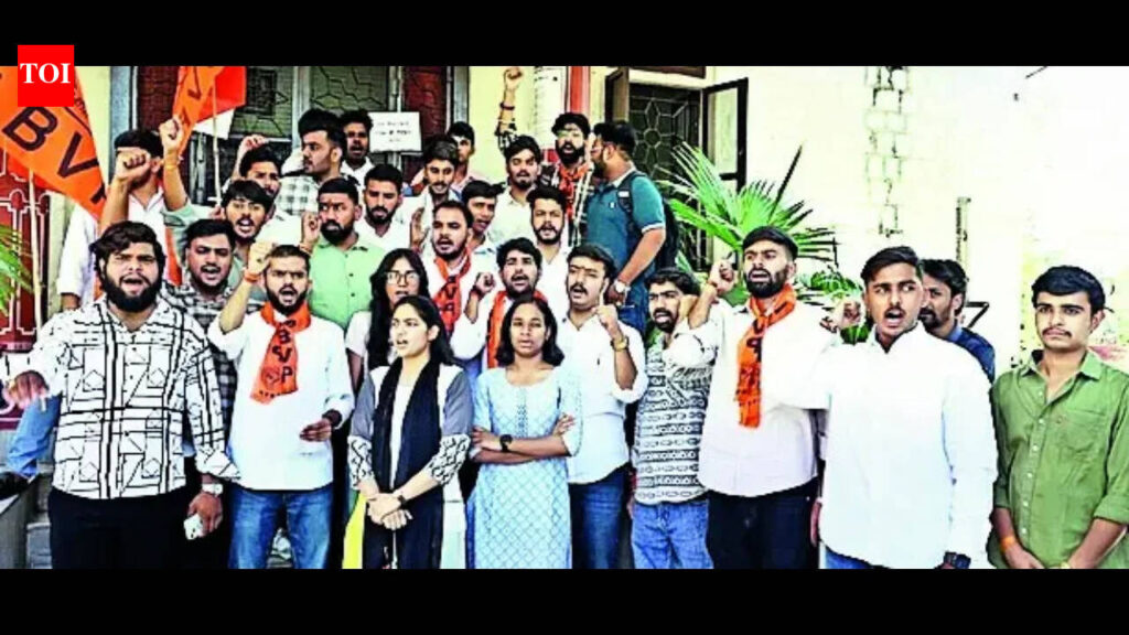 ABVP to continue protests over exam and recruitment irregularities