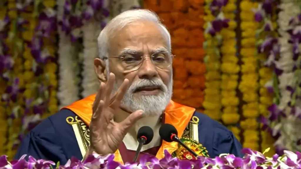 PM Modi at IIT Delhi convocation: Don't forget teachers, support staff